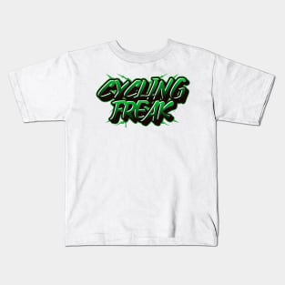 Cycling Freak, Cyclist Kids T-Shirt